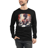 Bashing The Cymbals Fiercely Unisex Long Sleeve Tee - Beyond T-shirts
